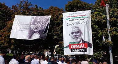 30 Ağustos Zafer Bayramı'nda 'Haniye' Posteri ile Kutlama Yaptılar.