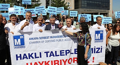 Ankara’da Hazine ve Maliye Bakanlığı önünde eylem!