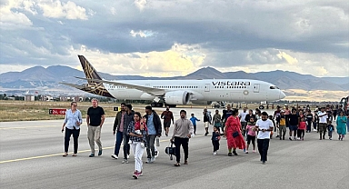 Yolcu uçağı, Bomba İhbarı Üzerine Erzurum Havalimanı’na Zorunlu İniş Yaptı.