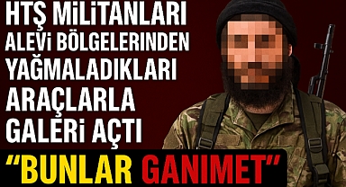 HTŞ Militanları , Alevi Bölgelerinden Yağmaladıkları Araçlarla Galeri Açtı